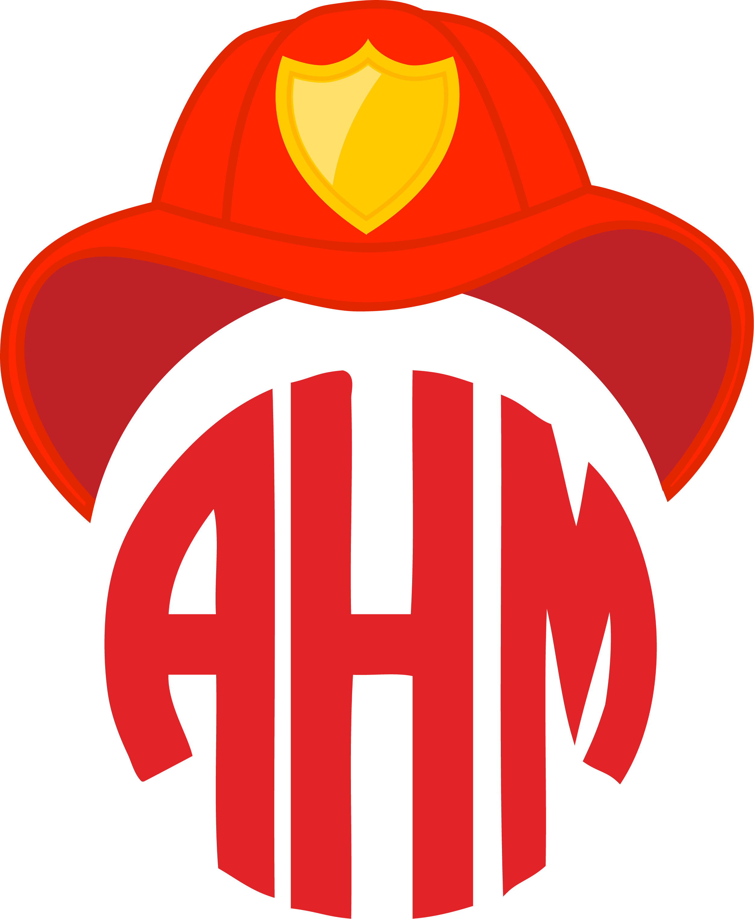 Fireman"s Hat Monogram Topper - Whitechapel Station Clipart (2501x3046), Png Download