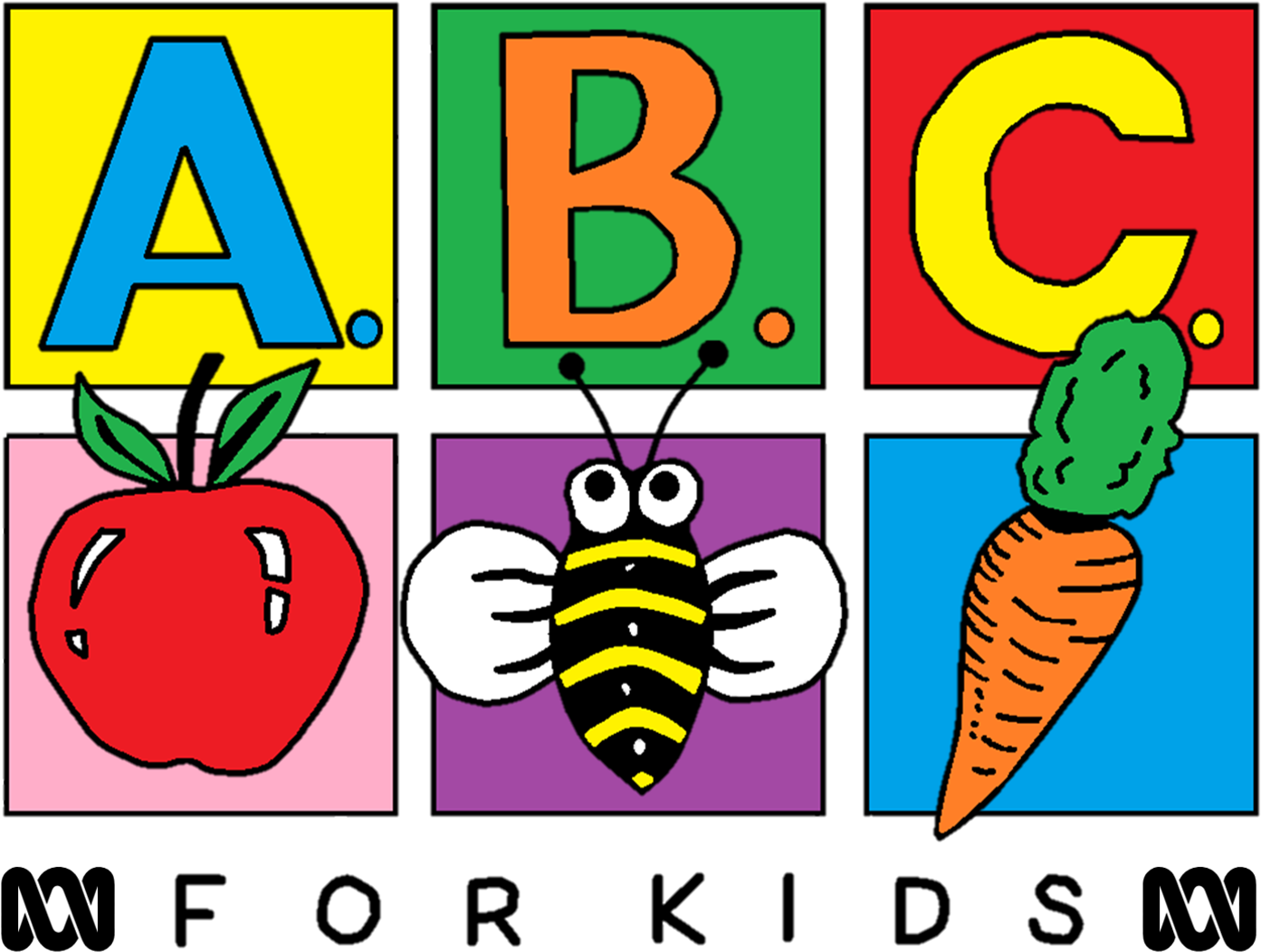 The Menindee Method - Abc Kids Australia Logo Clipart (1404x1073), Png Download