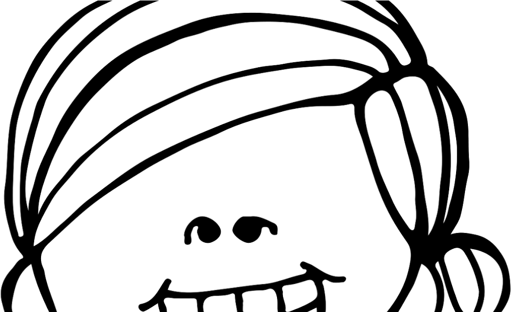 Transparent Melonheadz Clipart Black And White - Melonheadz Kids Faces Black And White - Png Download (1033x631), Png Download