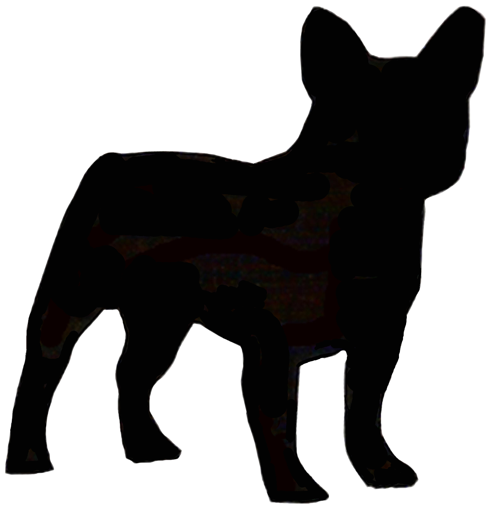 The French Bulldog Puppy Silhouette - French Bulldog Silhouette Png