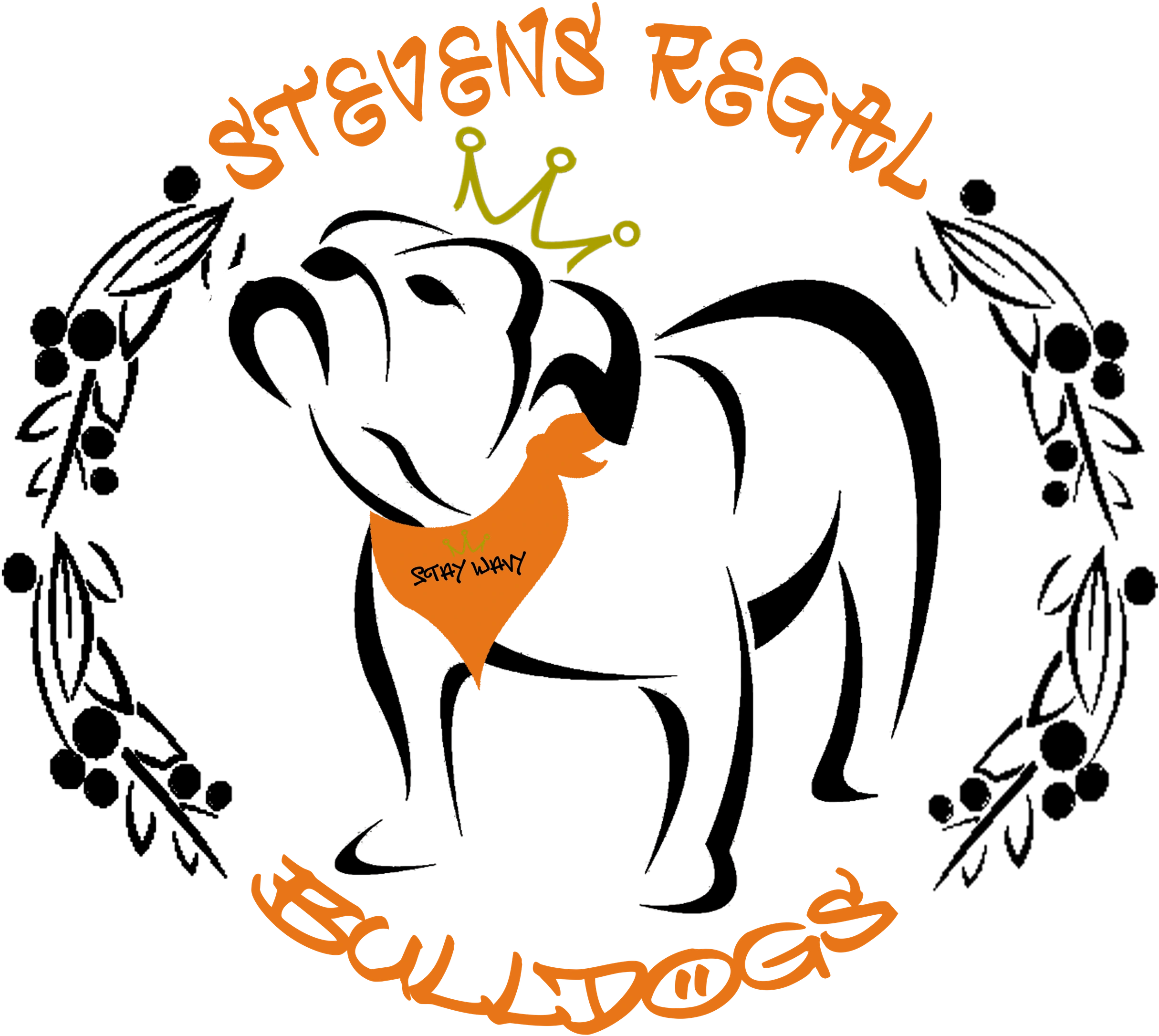 Clip Art Bulldog Ingles - Png Download (2560x2560), Png Download