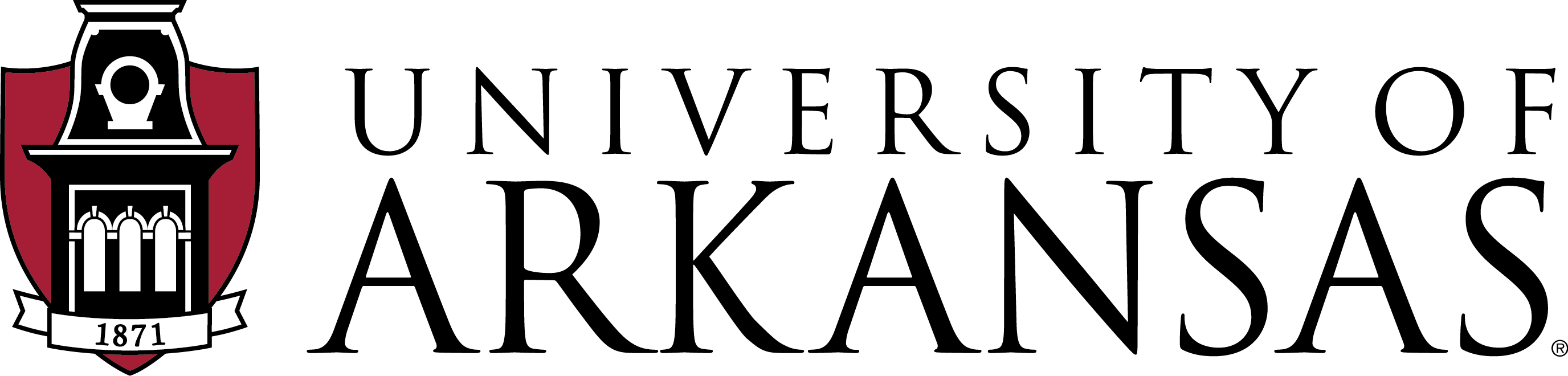 University Of Arkansas Logo"
 Class="img Responsive - U Of Arkansas Logo Clipart (2752x660), Png Download