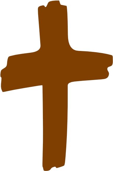 Zoe Baptist To Minister - Brown Cross Clipart - Png Download (528x594), Png Download