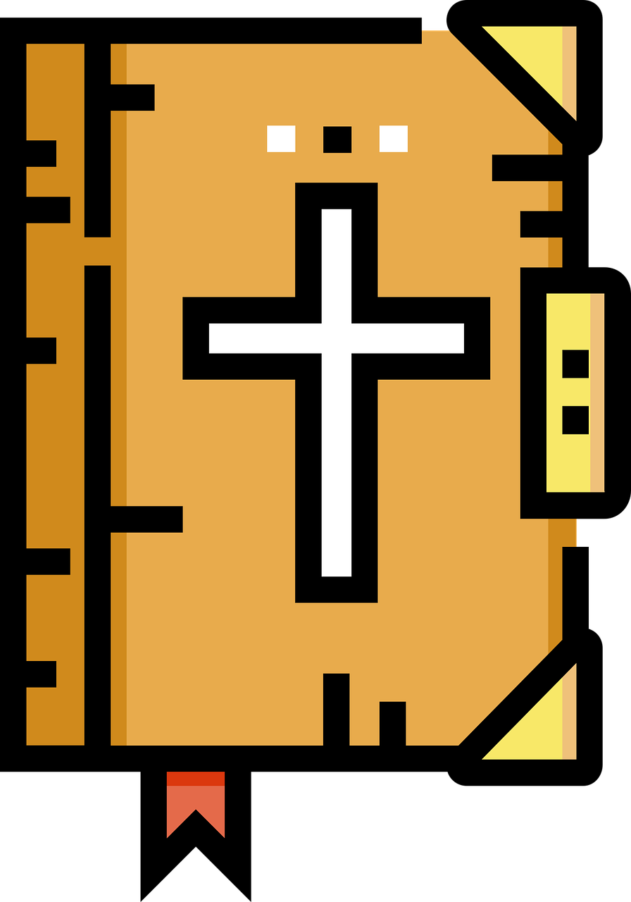 The Bible Clipart (896x1280), Png Download