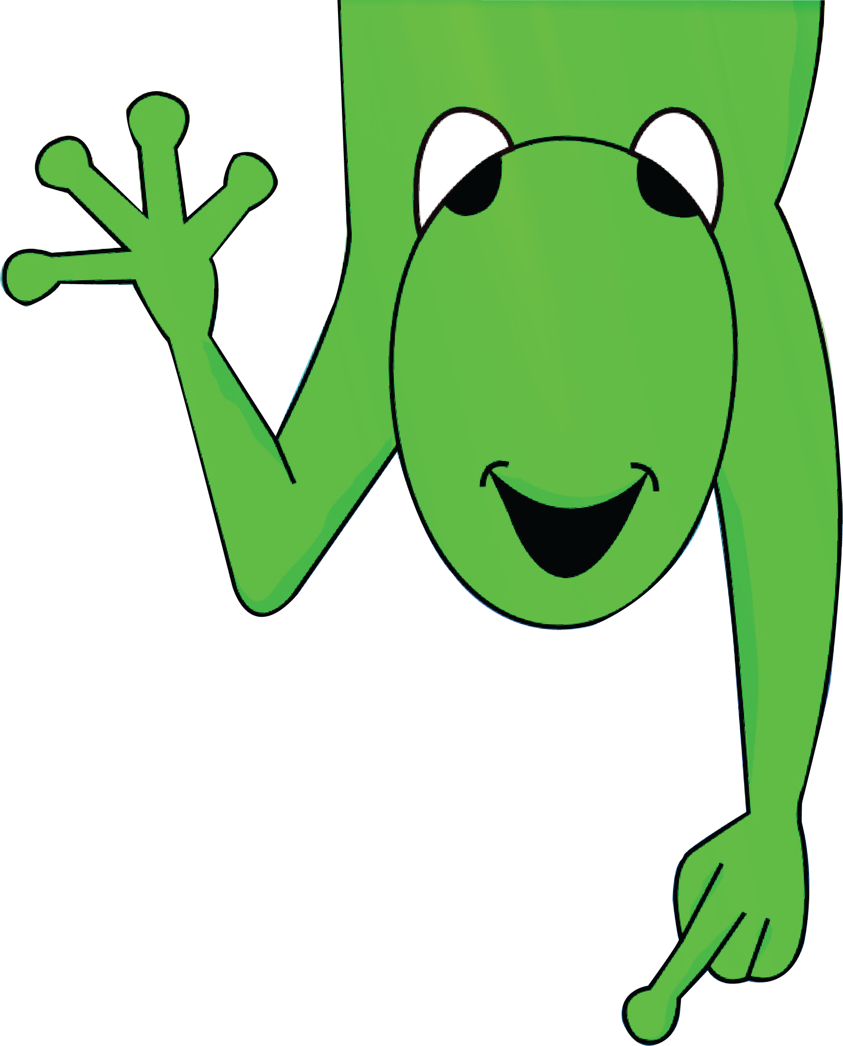 True Frog Clipart (1721x2135), Png Download