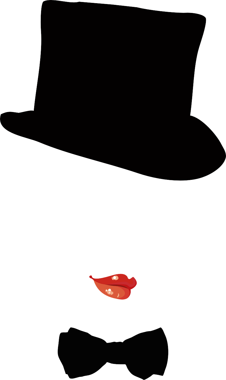 Fedora Hat Sombrero Silhouette - Silhouette Chapeau Png Clipart (787x1323), Png Download