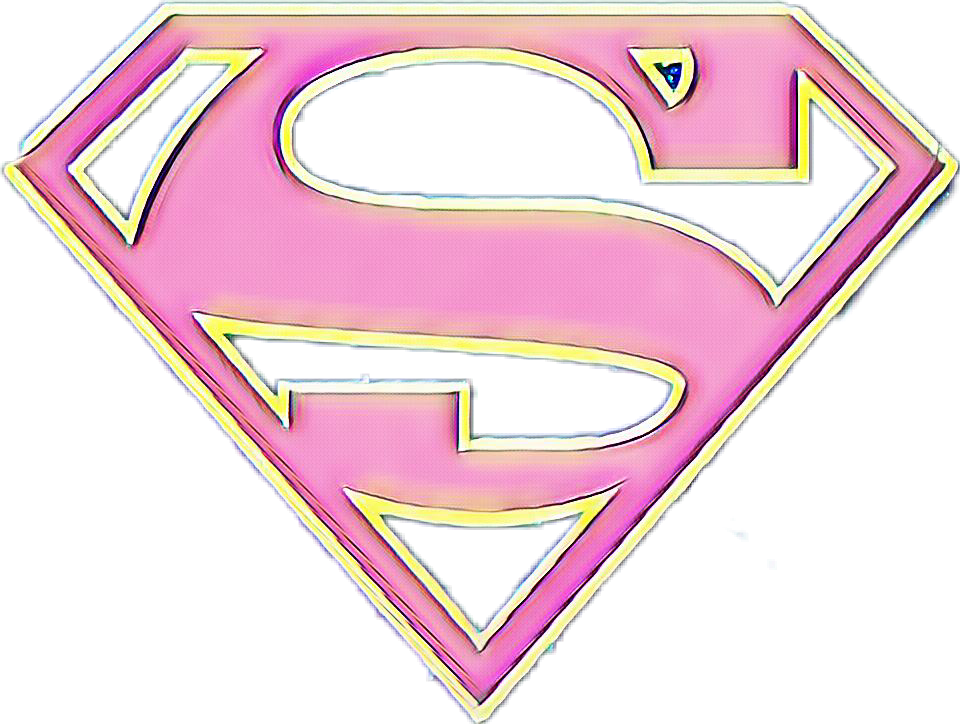 Transparent Supergirl Logo Png - Logo Superman Clipart (960x724), Png Download