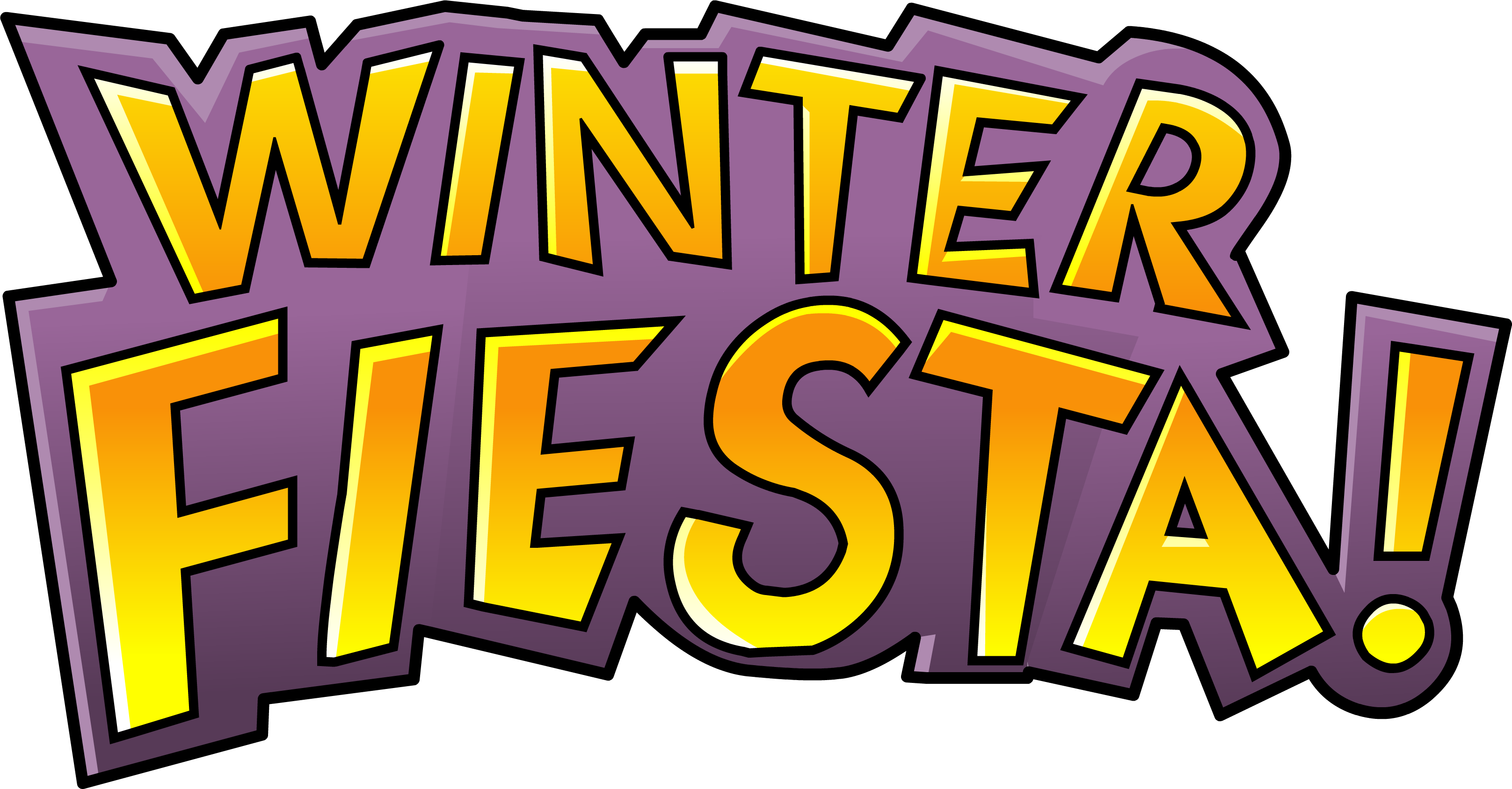 Club Penguin Rewritten Wiki - Winter Fiesta Clipart (3232x1688), Png Download