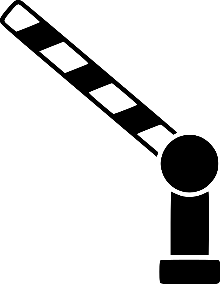 Way Border Entrance Door Open Barrier Exit - Border Icon Clipart (758x980), Png Download