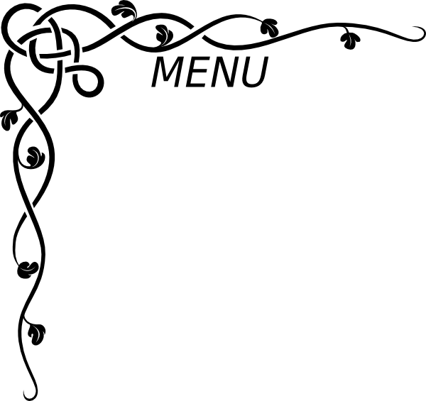 Transparent Heidi Clipart - Menu Clipart - Png Download (600x565), Png Download