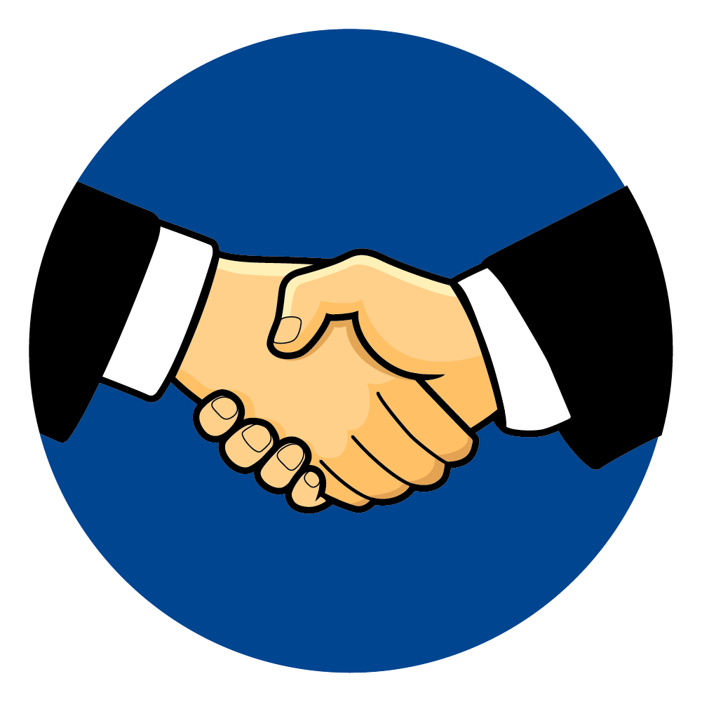 Download Handshake Vector - Shake Hands Vector Png Clipart (#5502228