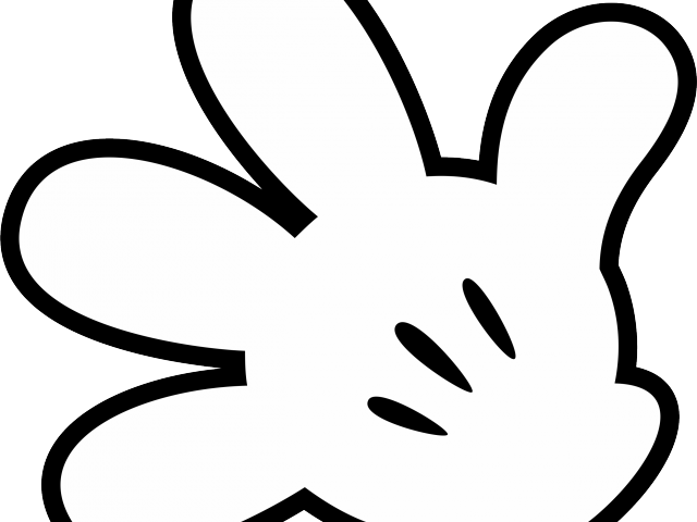 Clipart Mickey Hands - Png Download (640x480), Png Download