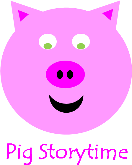 Pig Clip Art - Pig Storytime - Png Download (600x571), Png Download