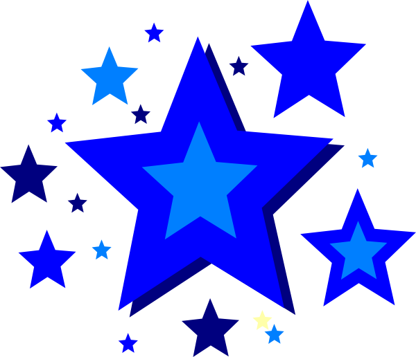 Clipart Stars - Png Download (600x516), Png Download