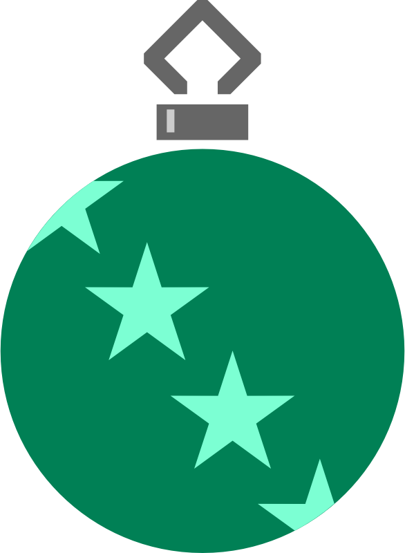 Simple Tree Bauble 2 - Mls 25 Years Logo Clipart (586x800), Png Download