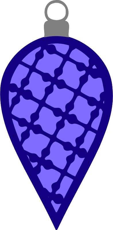 Simple Tree Bauble 27 - Tree Clipart (394x800), Png Download