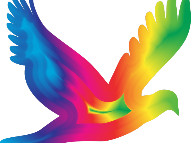Transparent Noah"s Ark Animals Clipart - Flying Dove Clipart Black And White - Png Download (640x480), Png Download