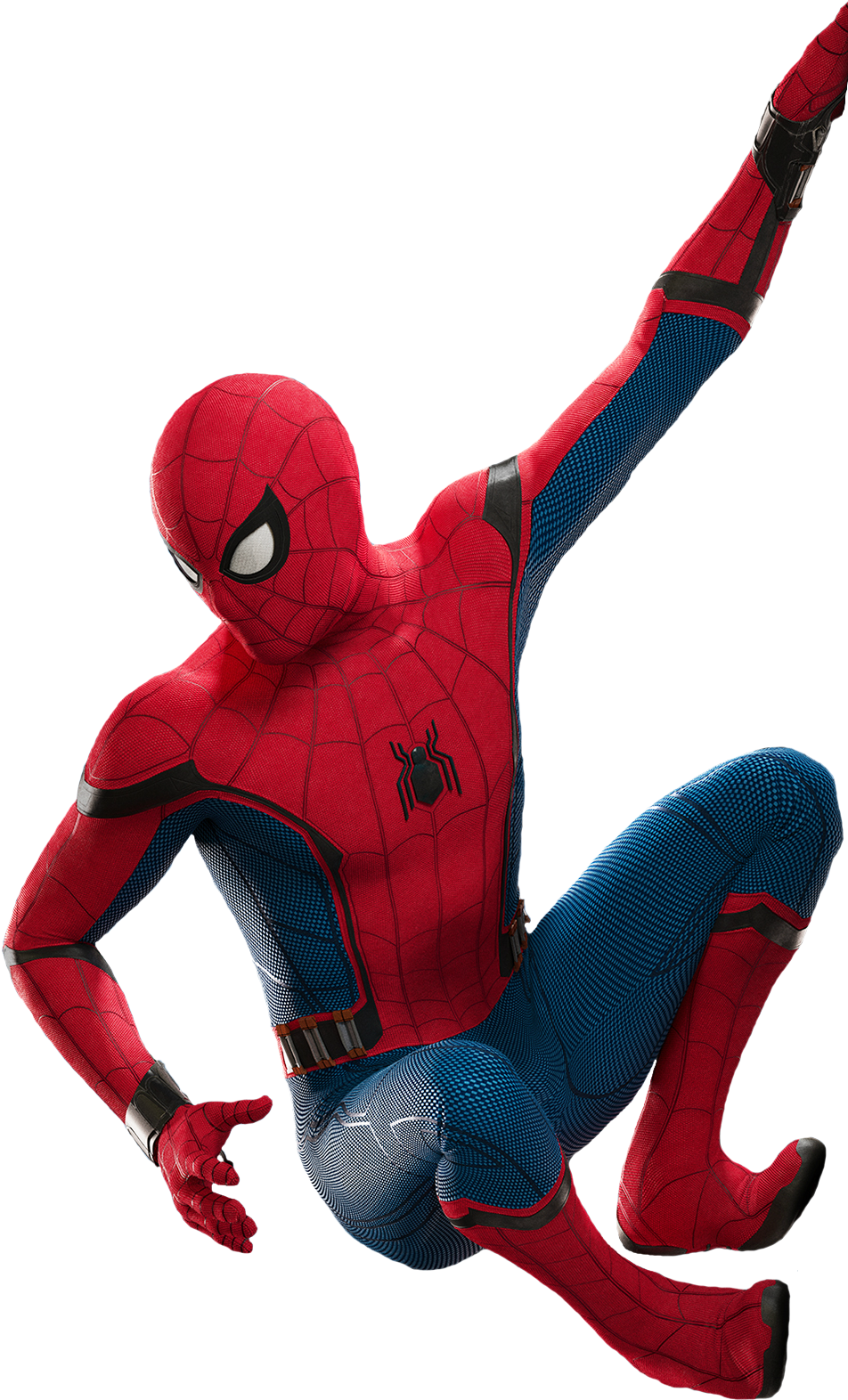 Studios Series Spider Man Cinematic Spider Man - Spiderman Tom Holland Png Clipart (980x1666), Png Download