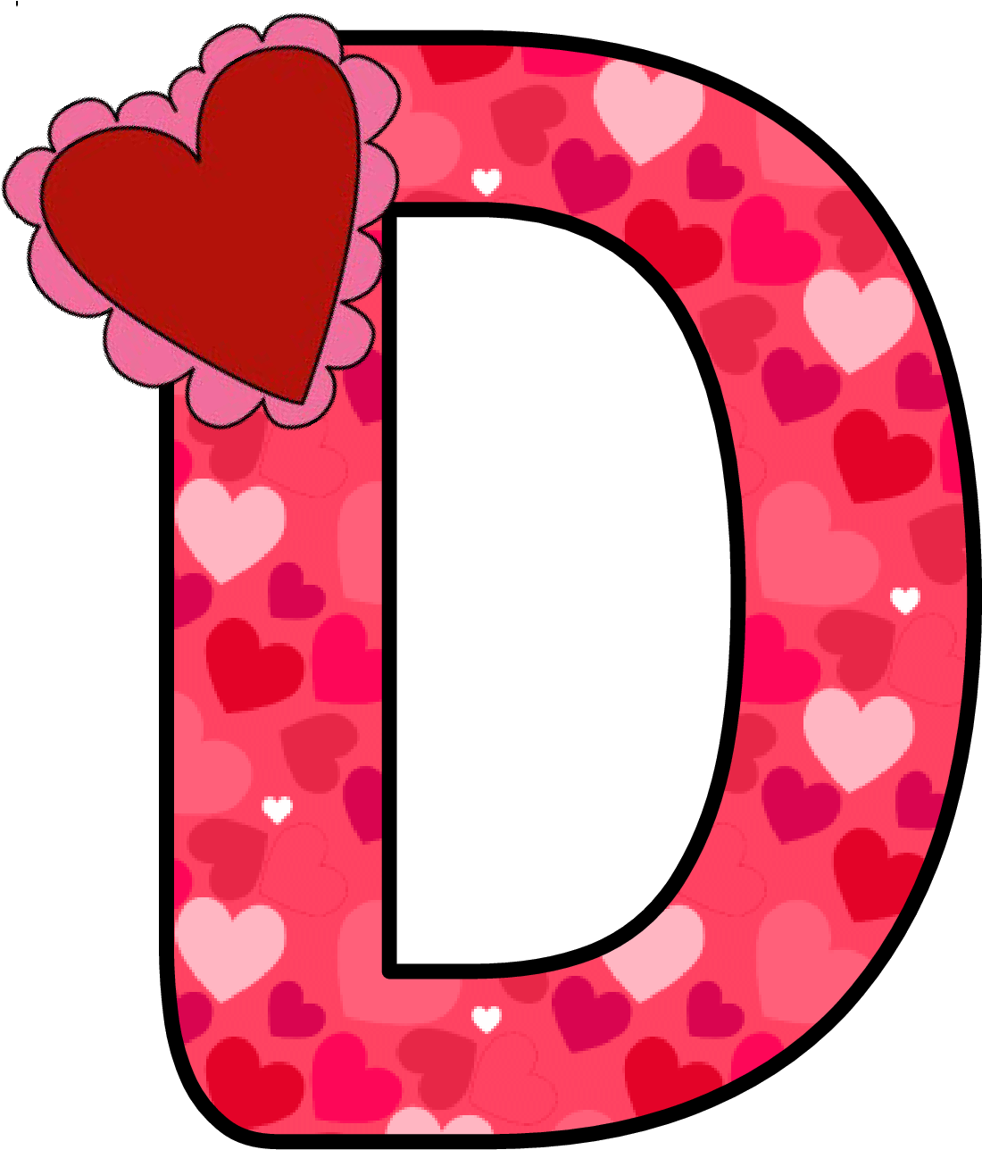 Free Printable Valentine Alphabet Letters Clipart Full Size Clipart 