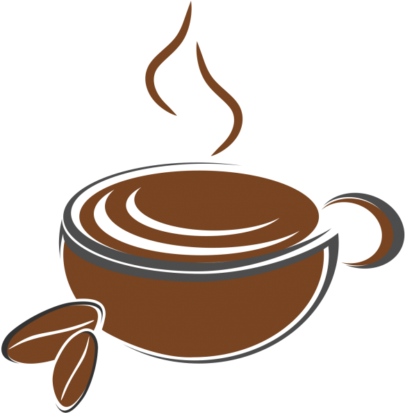 Free Coffee Clipart Station - Coffee Shop Logos Free - Png Download (820x820), Png Download