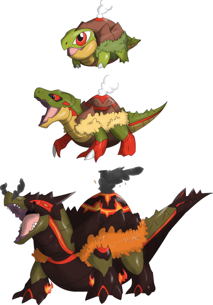 Transparent Soil Clipart - Pokémon Fake Volcanic - Png Download (748x1069), Png Download