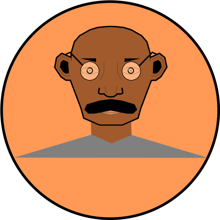 Clipart - Gandhi - Gandhi Clip Art - Png Download (713x800), Png Download