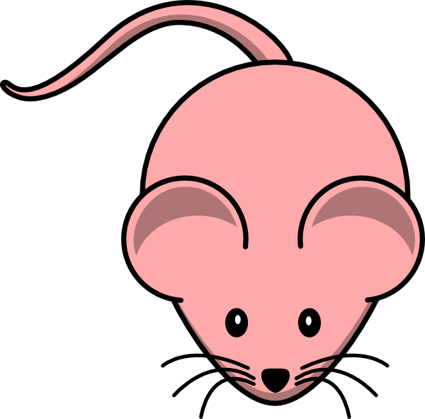 Girl Mouse Boy Mouse Clipart - Female Mouse Clipart - Png Download (600x591), Png Download