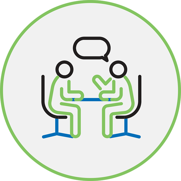 Career Management Icon - Circle Clipart (600x600), Png Download