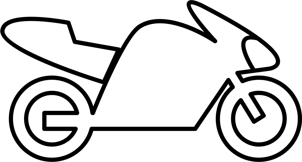 Motorcycle Clipart (981x526), Png Download