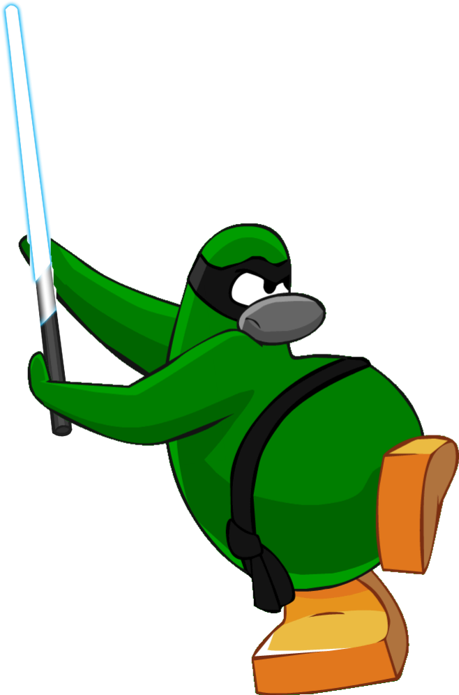 Ninja Clipart Green Ninja, Picture - Ninja Penguin Green - Png Download (830x1140), Png Download