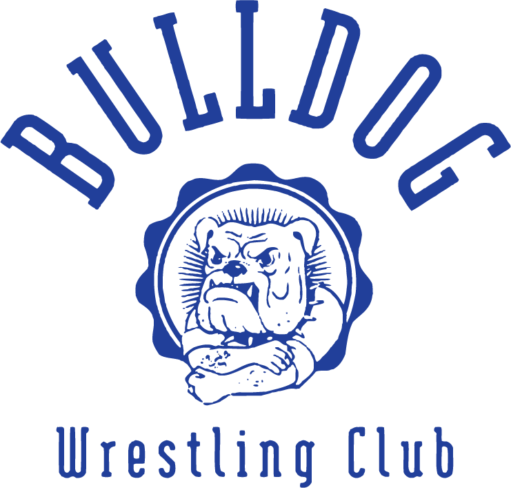 Bulldog Wrestling Logo Blue Clipart (741x707), Png Download