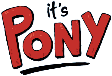 It"s Pony Logo - Its Pony Clipart (386x258), Png Download