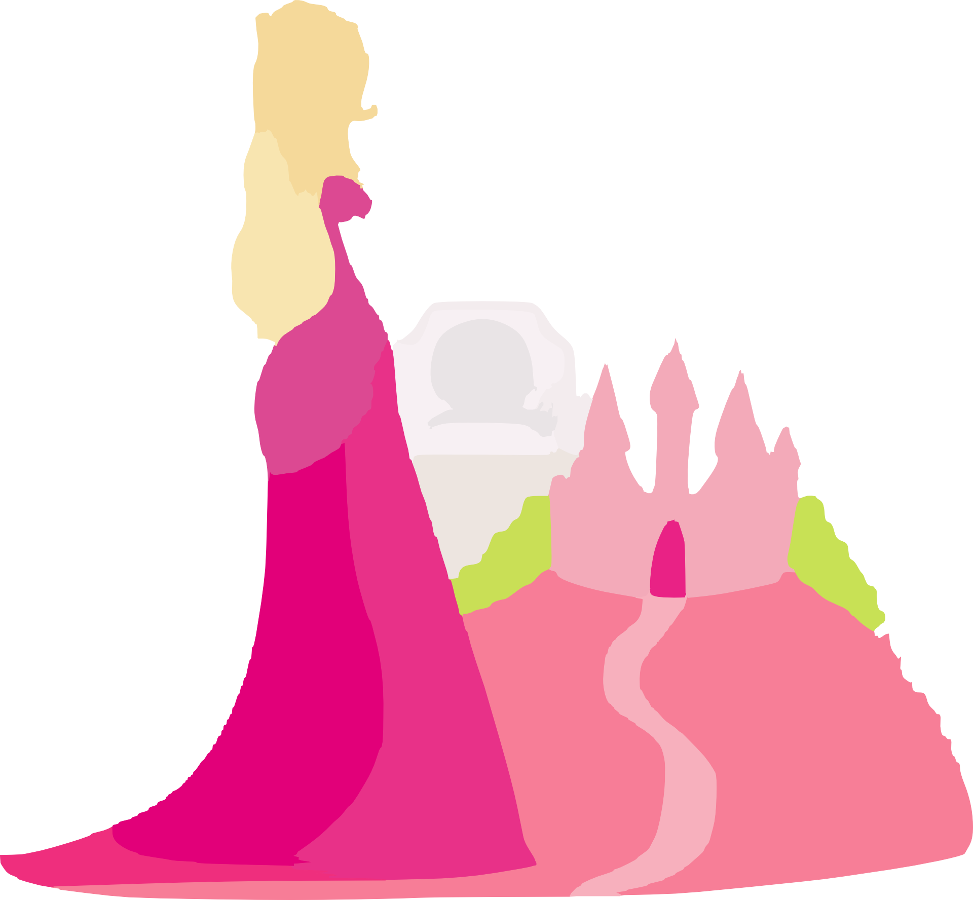 Princesas Disney Princess Castle Clip Art - Png Download (1920x1776), Png Download