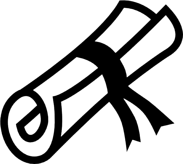 Transparent Background Diploma Clipart - Png Download (626x626), Png Download