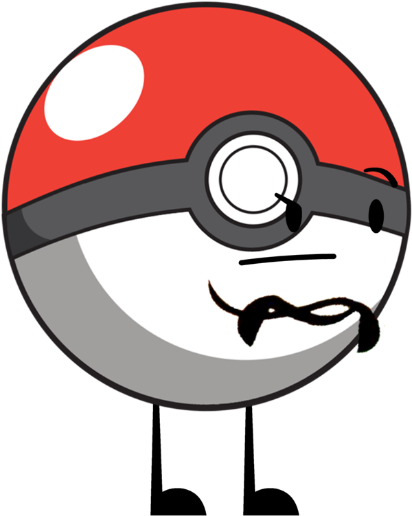 Pokeball Transparent Background Png - Object Show Recommended Character Clipart (600x751), Png Download