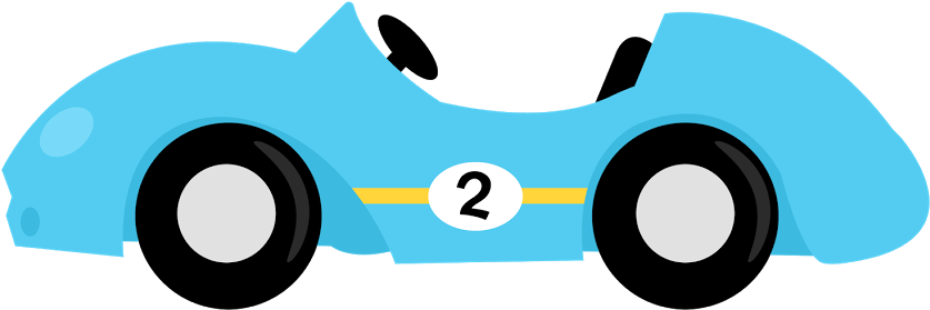 Carros De Carreras Animados Clipart (912x467), Png Download