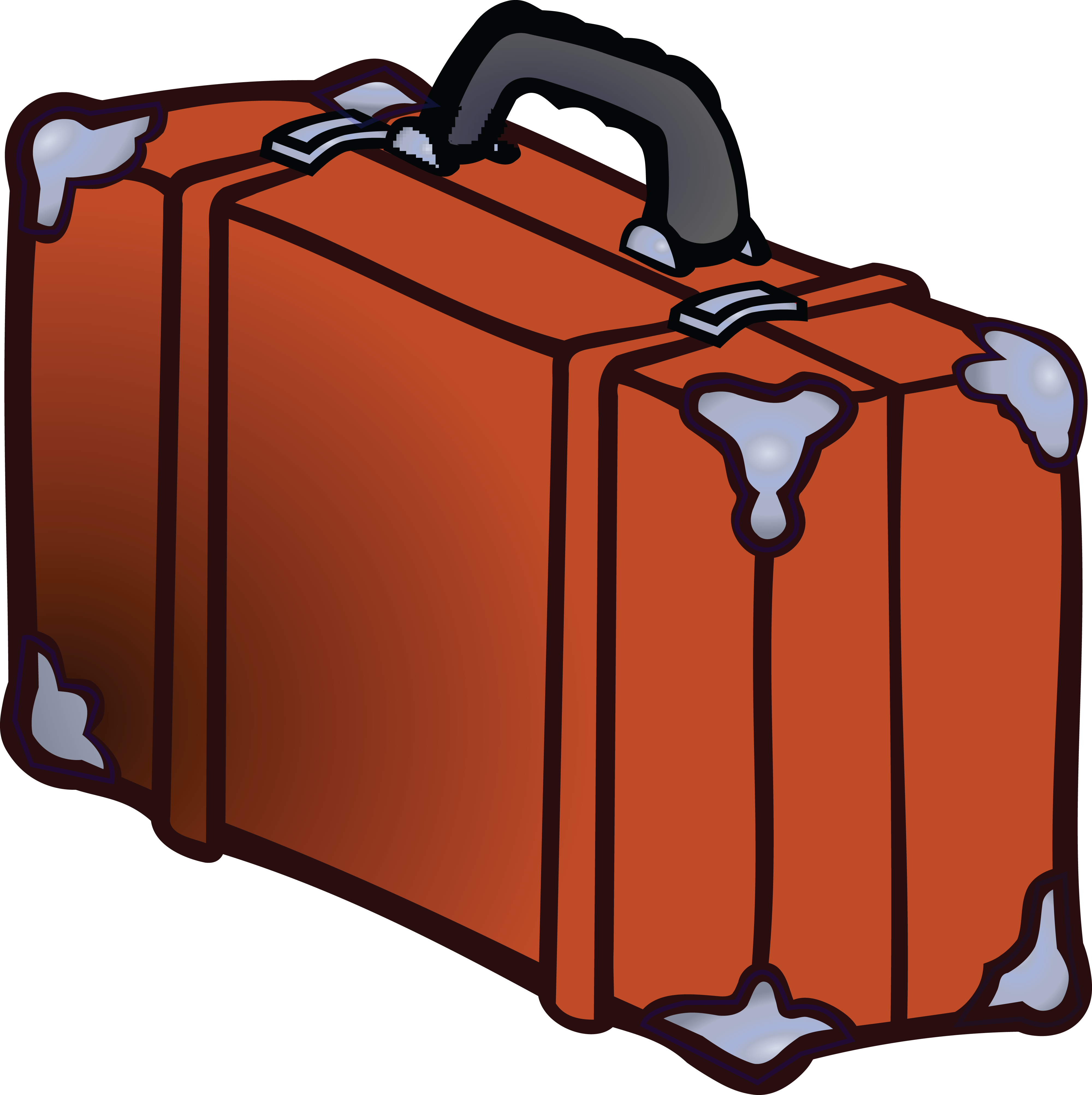 Transparent Vintage Suitcase Clipart - Tetrapylon - Png Download (4000x4011), Png Download
