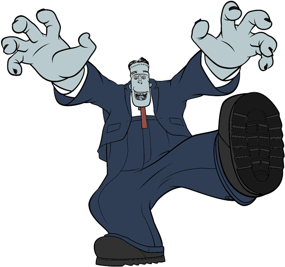 Svg Royalty Free Frankenstein Clipart Hotel Transylvania - Frankenstein Hotel Transylvania Clipart - Png Download (580x544), Png Download