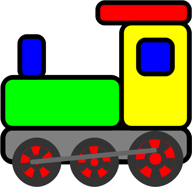 Scripted Toy Train - Toy Clip Art Toy Train - Png Download (800x800), Png Download