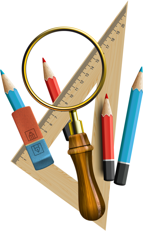 ادوات مدرسية Png Clipart (473x800), Png Download