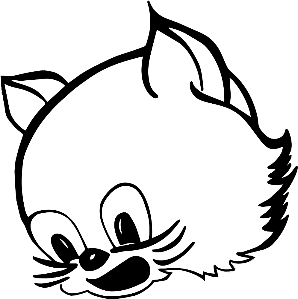 Wildcat Head - Huntertown Elementary School Clipart (1089x1079), Png Download