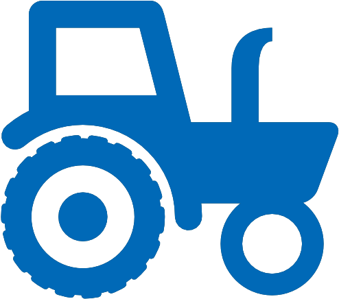 Transparent Tractor Clipart Black And White - Png Download (700x700), Png Download