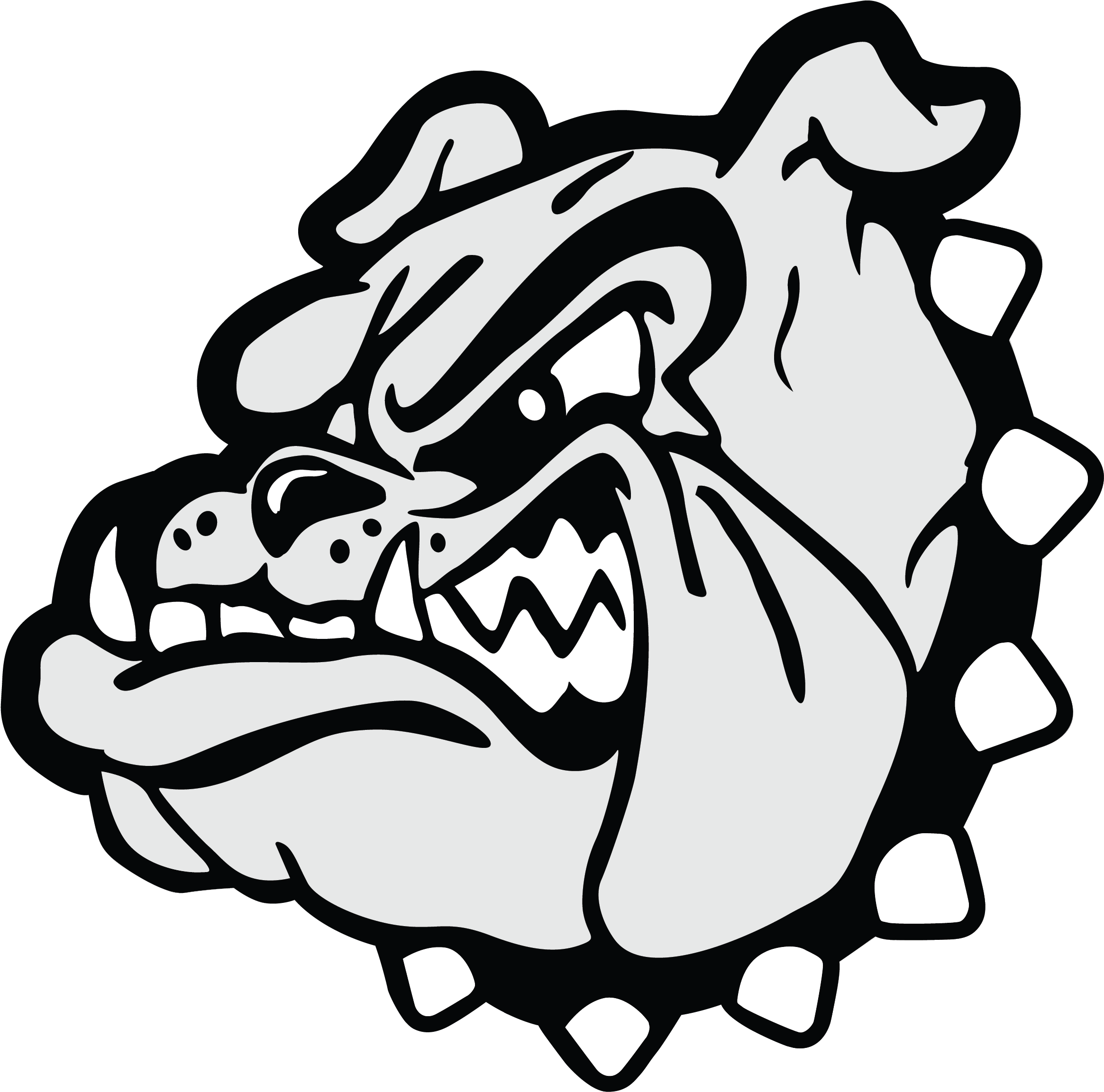 Kettle Falls Bulldogs Clipart (3408x2892), Png Download