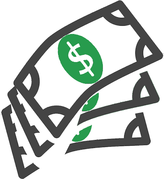 Bonus Money Clipart Clip Art Black And White Download - Mobile Multiple Payments Clipart - Png Download (1160x720), Png Download