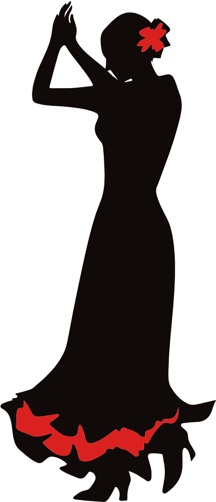 Gate Clipart Fance - Spanish Dancer Transparent Background - Png Download (1024x1024), Png Download
