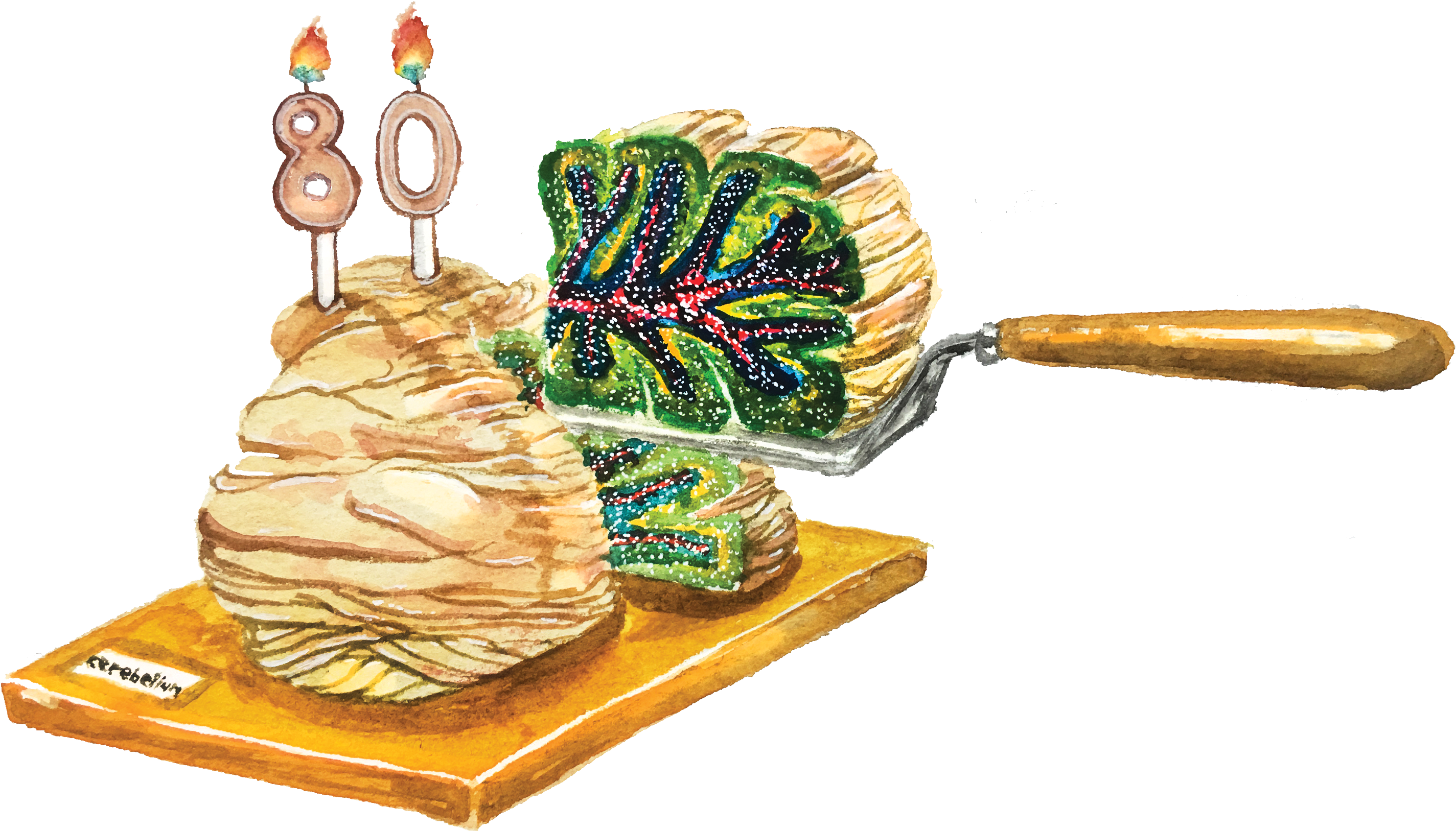 Baked Goods Clipart (2895x1728), Png Download