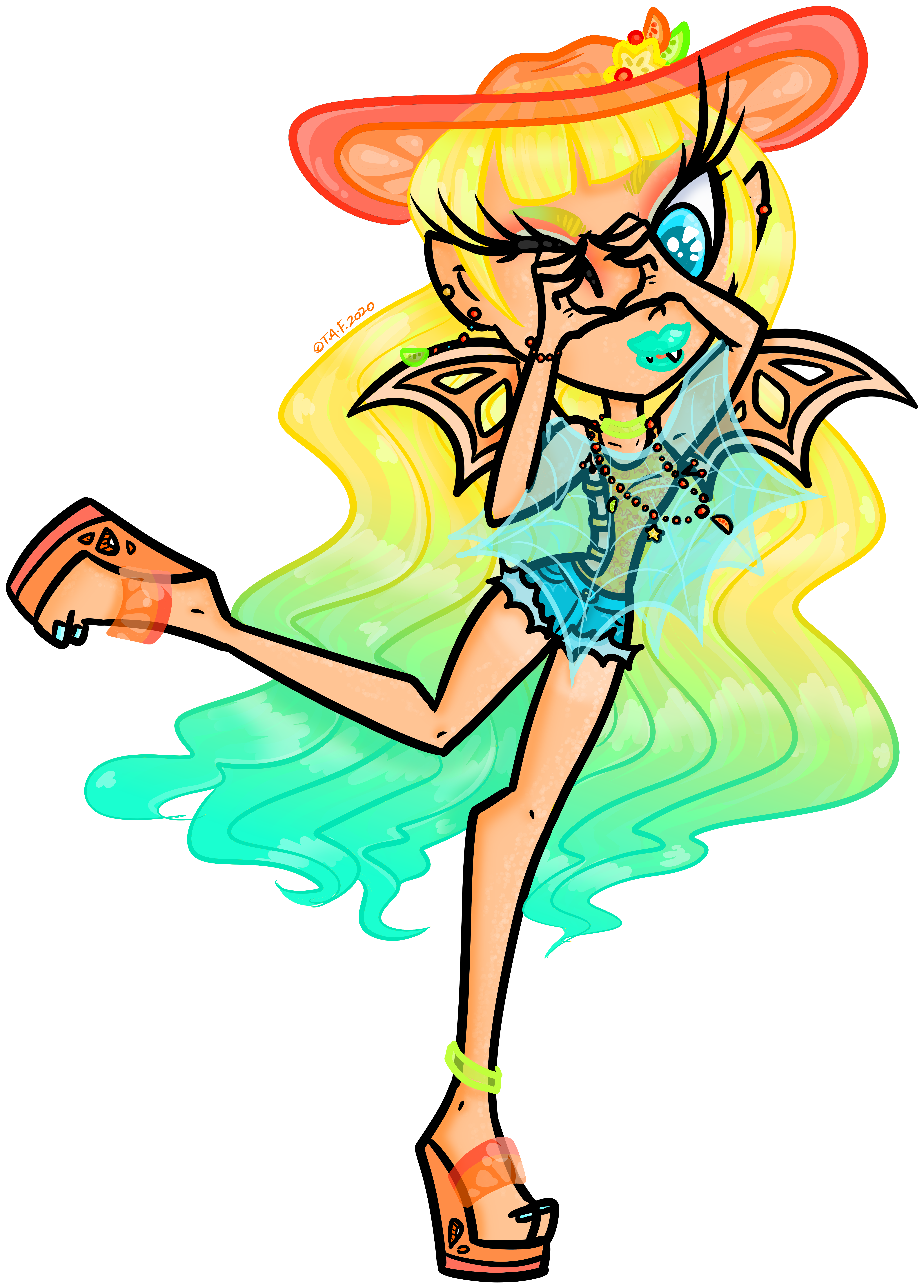 A Monster High Fandom Wiki - Illustration Clipart (6086x7086), Png Download