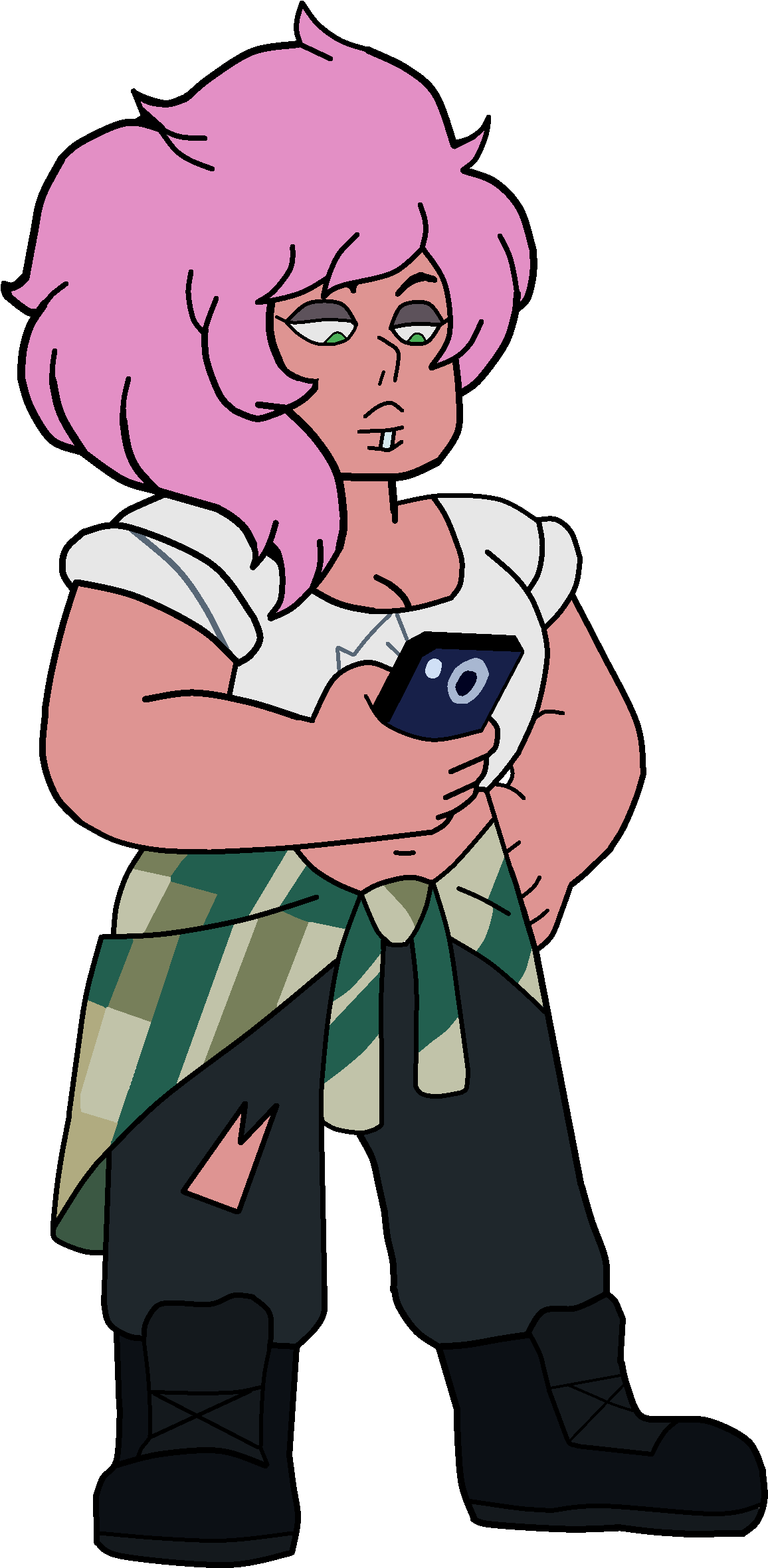 Vector Black And White Stock Spy Clipart Mystery Genre - Mystery Girl Steven Universe Transparent - Png Download (1156x2362), Png Download