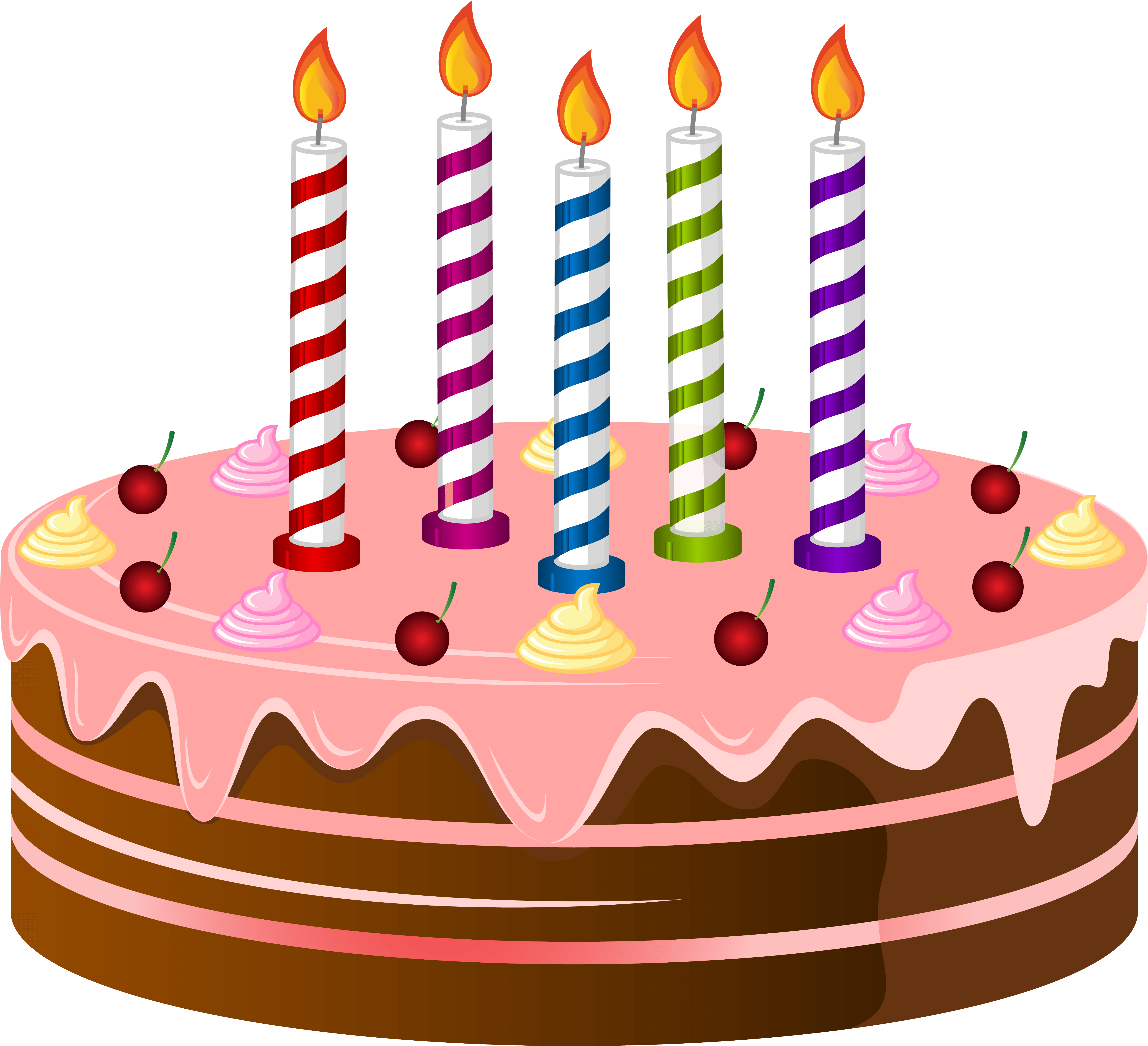 Download Birthday Cake Clip Art Clipart Cliparts For You Transparent