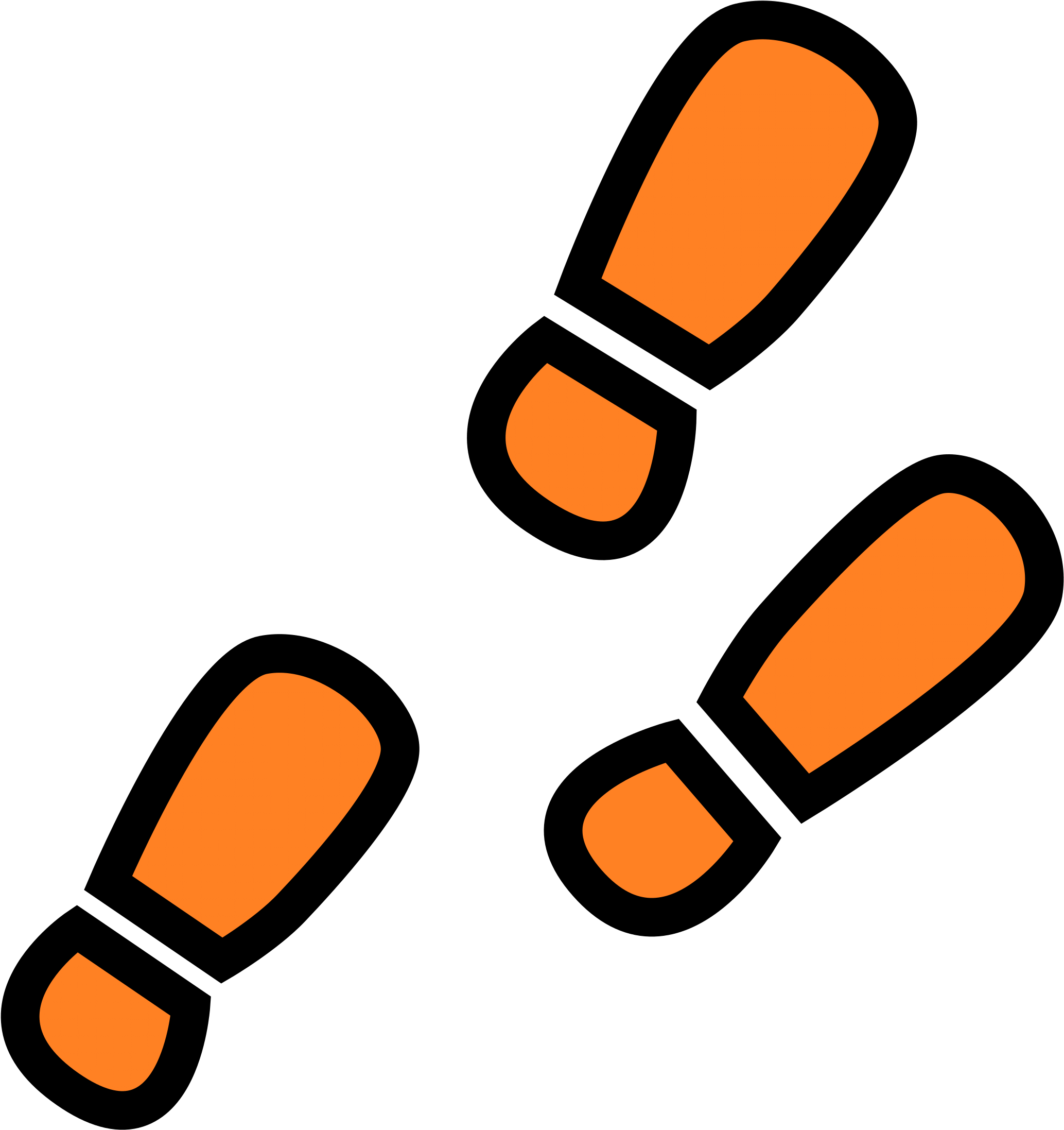 Love Walk Cliparts - Walk Png Transparent Png (2400x2400), Png Download